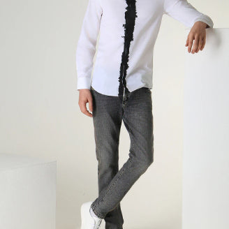 [BUNJANG] Neil Barrett Slim Fit Cotton Shirt / [매장정품] 닐바렛 셔츠 ,깔끔한데 존재감.공용