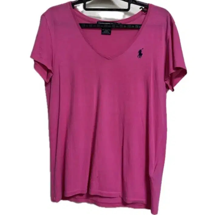 [BUNJANG] Polo Ralph Lauren V-Neck Short Sleeve T-shirt / 폴로 랄프로렌 브이넥 반팔