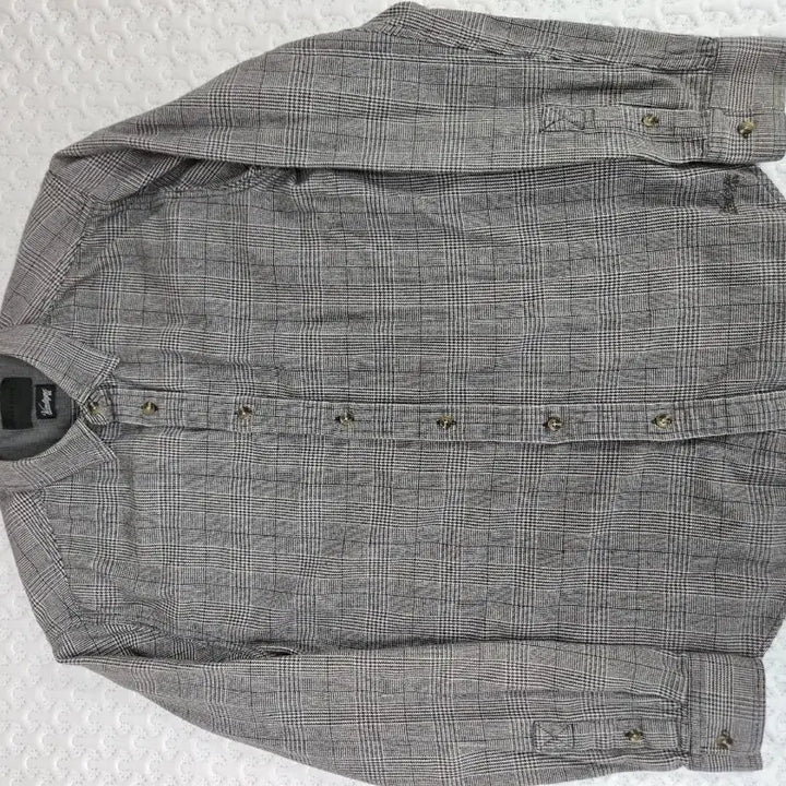 [BUNJANG] Maverick Check Suede Shirt / 메버릭 체크 스웨이드 셔츠