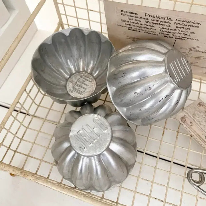 [BUNJANG] Vintage Jell-O Aluminum Mold / 빈티지 JELL-O 알루미늄 몰드