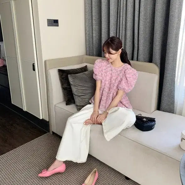 [BUNJANG] Vicinni Roseberry Blouse / 바이씨니 로즈베리블라우스