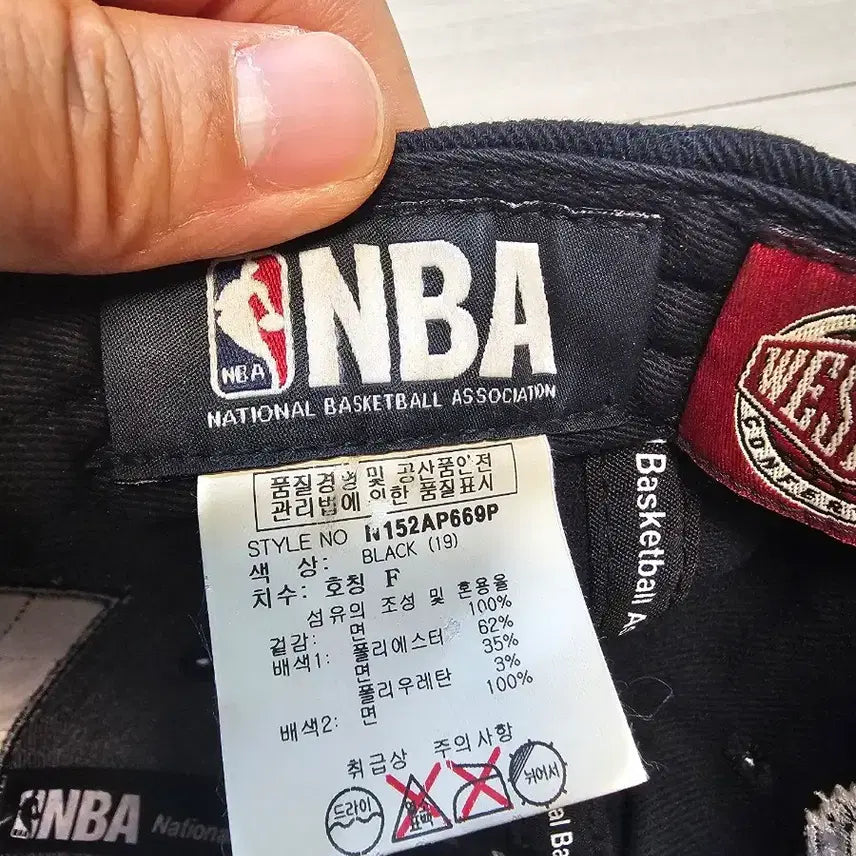 [BUNJANG] NBA 스퍼스 블랙 스냅백 모자 / NBA 스퍼스 블랙 스냅백 모자