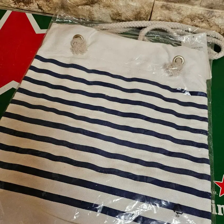 [BUNJANG] Starbucks Marine Stripe Eco Bag / 스타벅스 마린 스트라이프 에코백