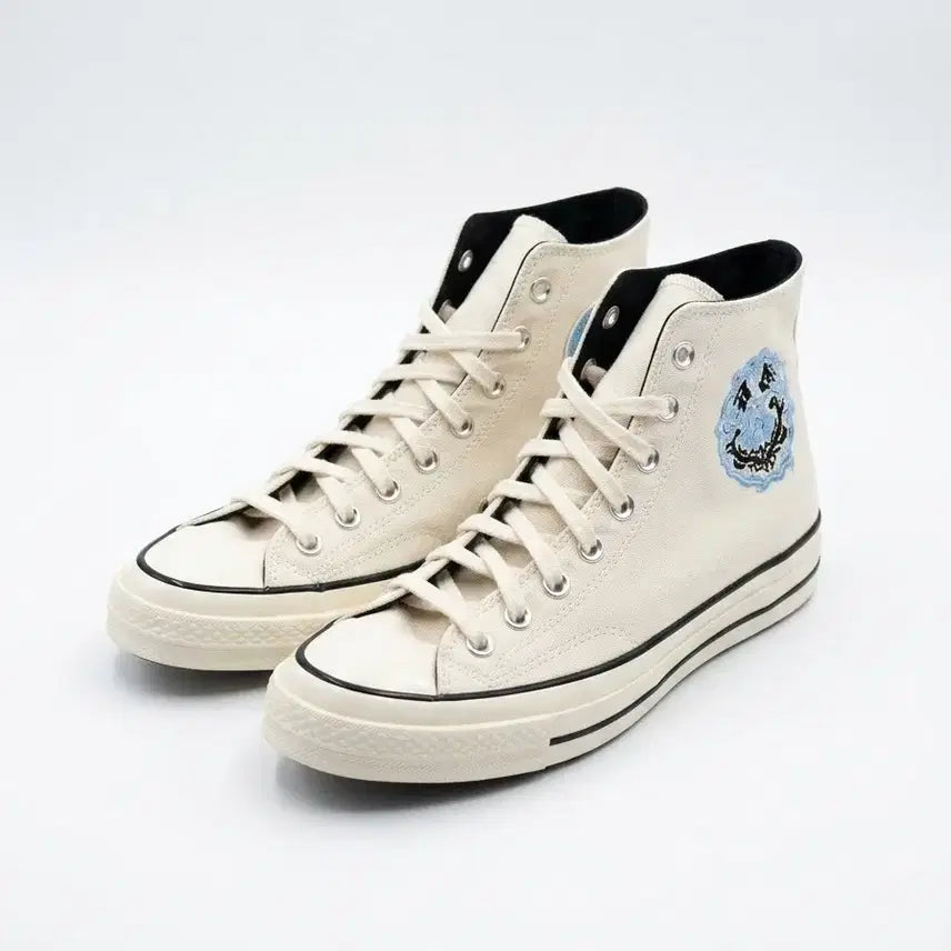 [BUNJANG] Converse Chuck 70 High Smiley Patch / 컨버스 척 70 하이 스마일리 패치