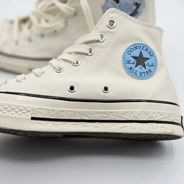 [BUNJANG] Converse Chuck 70 High Smiley Patch / 컨버스 척 70 하이 스마일리 패치