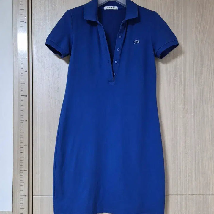 [BUNJANG] Lacoste Blue Polo Dress Size 34 / 라코스테 블루 폴로 원피스 34