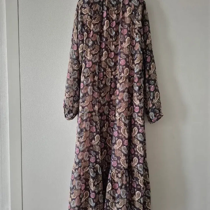 [BUNJANG] Thursday Island Paisley Pattern Long Dress / 써스데이아일랜드 원피스