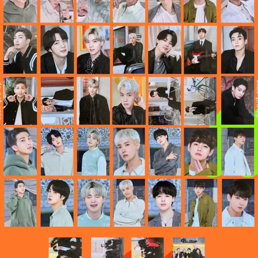 [BUNJANG] BTS RM Permission to Dance On Stage Mini Photocard Full Set / 방탄 남준 퍼투댄 온 스테이지 미니포카 드볼
