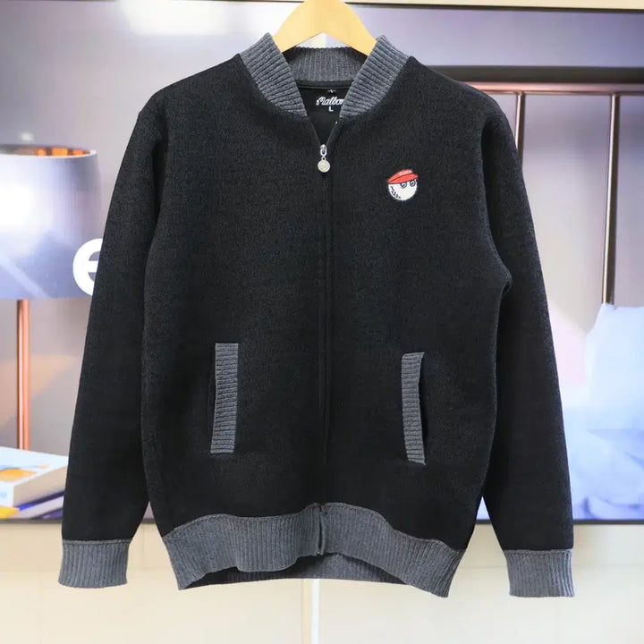 [BUNJANG] Malbon Malbon Zip-Up Knit Jacket / 아침 저녁 쌀쌀할 때 딱 좋은 말본 니트 자켓