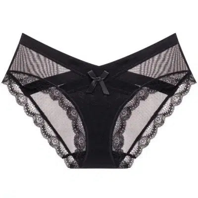 [BUNJANG] Black Lace Ribbon Women&