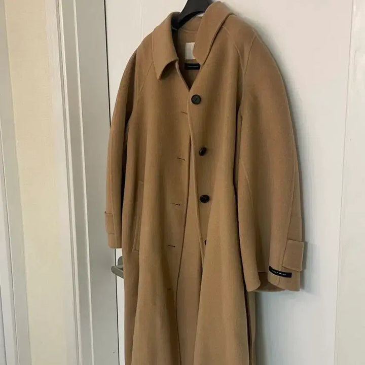[BUNJANG] LULLU12 Cashmere Handmade Long Coat Camel / LULLU12 캐시미어 핸드메이드 롱코트 카멜