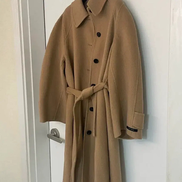 [BUNJANG] LULLU12 Cashmere Handmade Long Coat Camel / LULLU12 캐시미어 핸드메이드 롱코트 카멜