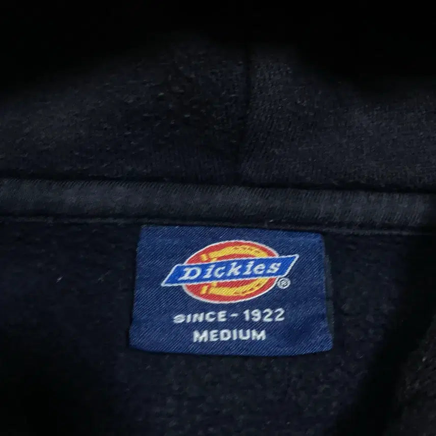 [BUNJANG] Dickies Y2K Small Logo Navy Hooded Zip-Up / 디키즈 y2k 스몰 로고 네이비 후드 집업