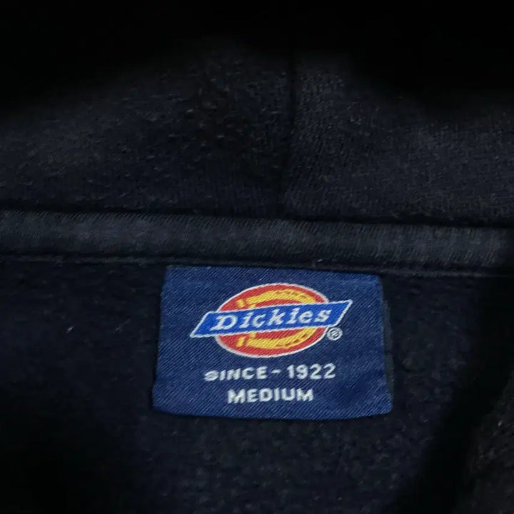 [BUNJANG] Dickies Y2K Small Logo Navy Hooded Zip-Up / 디키즈 y2k 스몰 로고 네이비 후드 집업