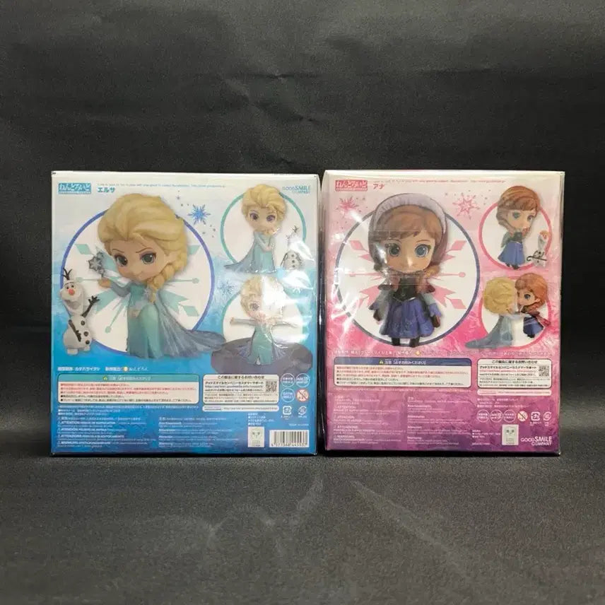 [BUNJANG] Disney Frozen Elsa &amp; Anna Nendoroid Bundle Set (475, 550) / [일괄]겨울왕국 엘사 안나 넨도로이드 475 550 프로즌 피규어