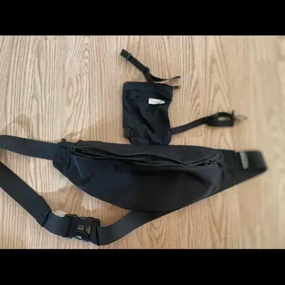 [BUNJANG] Anti-Theft Travel Chest &amp; Calf Bag Set / 여행용 가슴가방+종아리 가방
