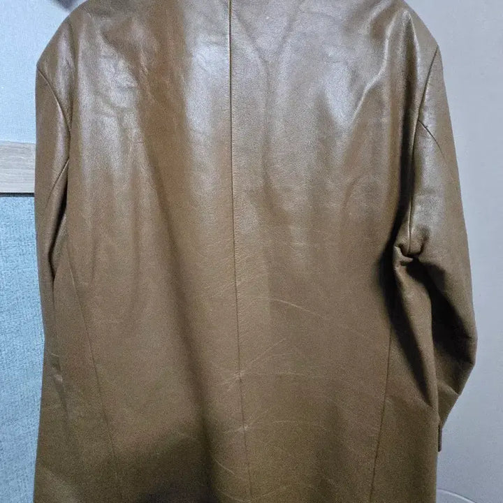 [BUNJANG] Intercrew Brown Leather Jacket XL / intercrew 인터크루 브라운 가죽 자켓 XL