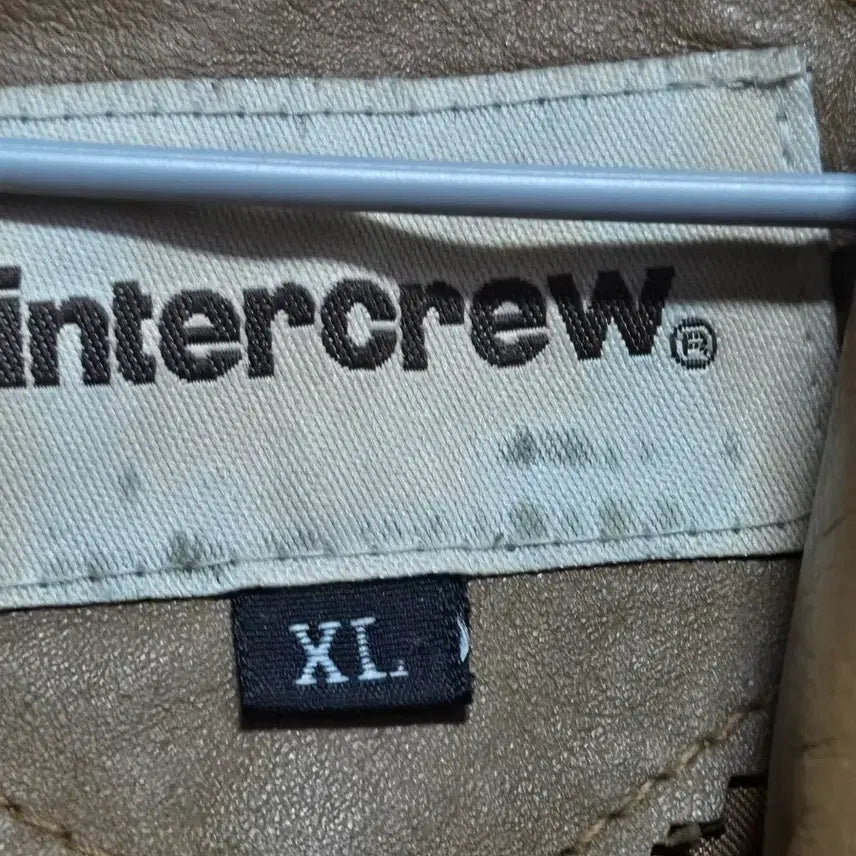 [BUNJANG] Intercrew Brown Leather Jacket XL / intercrew 인터크루 브라운 가죽 자켓 XL
