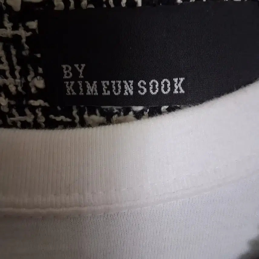 [BUNJANG] Kim Eun Sook Tweed Jacket / 55 새상품급BY KIM EUN SOOK 트위드 자켓