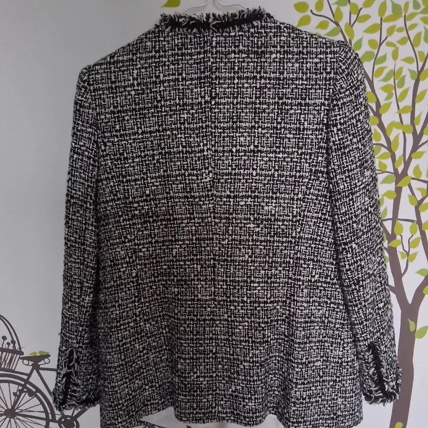 [BUNJANG] Kim Eun Sook Tweed Jacket / 55 새상품급BY KIM EUN SOOK 트위드 자켓
