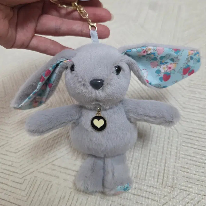 [BUNJANG] Scented Rabbit Plush Keychain - Set of 3 / 향기나는 토끼 인형키링 새상품 3종