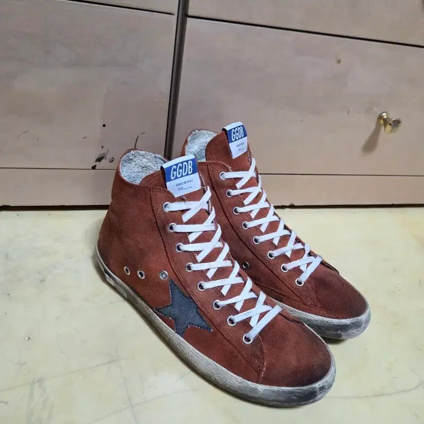 [BUNJANG] Golden Goose Superstar Calfskin Leather Sneakers / 골든구스 정품 스니커즈 남성용 거의새제품