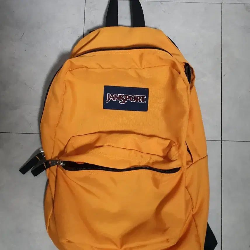 [BUNJANG] JanSport Vintage Orange Backpack / 잔스포츠 JanSport 빈티지 오렌지 백팩