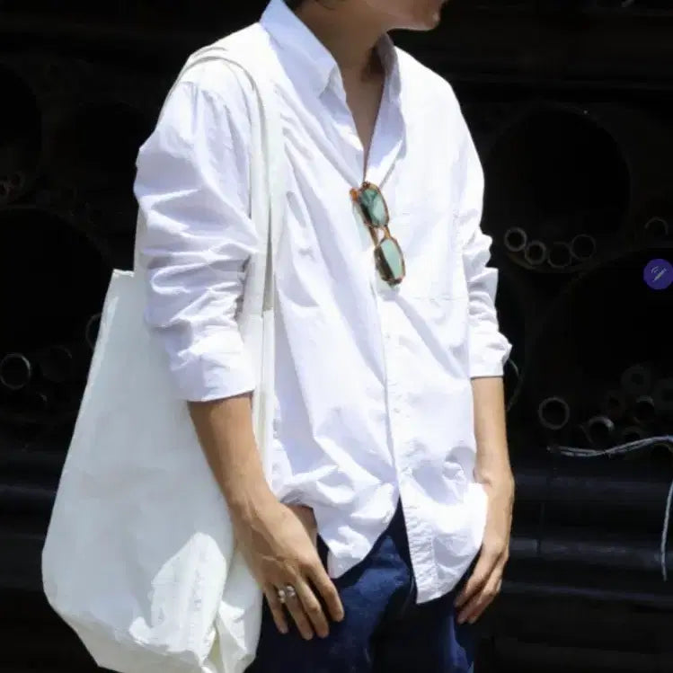 [BUNJANG] HaArchiv Hao Collaboration Shoulder Bag White / 하아카이브 하오 콜라보 숄더백 화이트