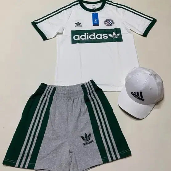 [BUNJANG] Adidas T-shirt and Shorts Set - Size S / 아디다스 반팔티 반바지 세트 S