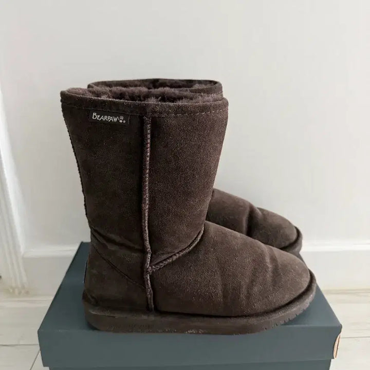 [BUNJANG] BearPaw Middle Ugg Boots Chocolate / 베어파우 미들 어그부츠 230