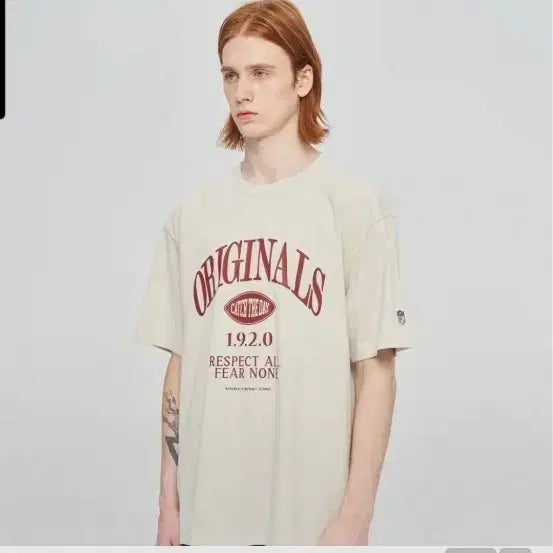[BUNJANG] NFL Oatmeal Short-Sleeve T-Shirt Size 110 / NFL 오트밀 반팔티 110사이즈