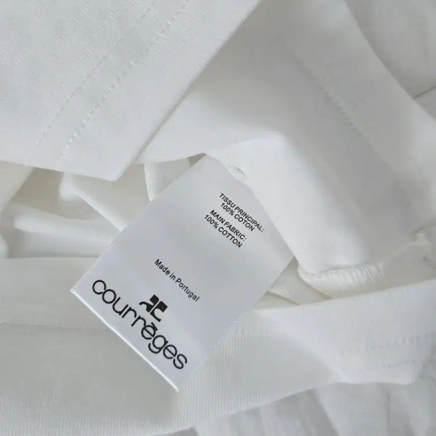 [BUNJANG] Courrèges Ring T-shirt / 꾸레쥬 링거티 m