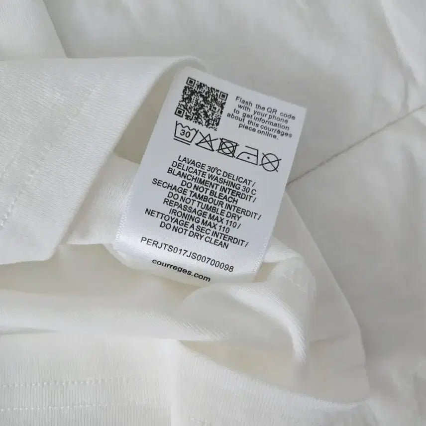[BUNJANG] Courrèges Ring T-shirt / 꾸레쥬 링거티 m