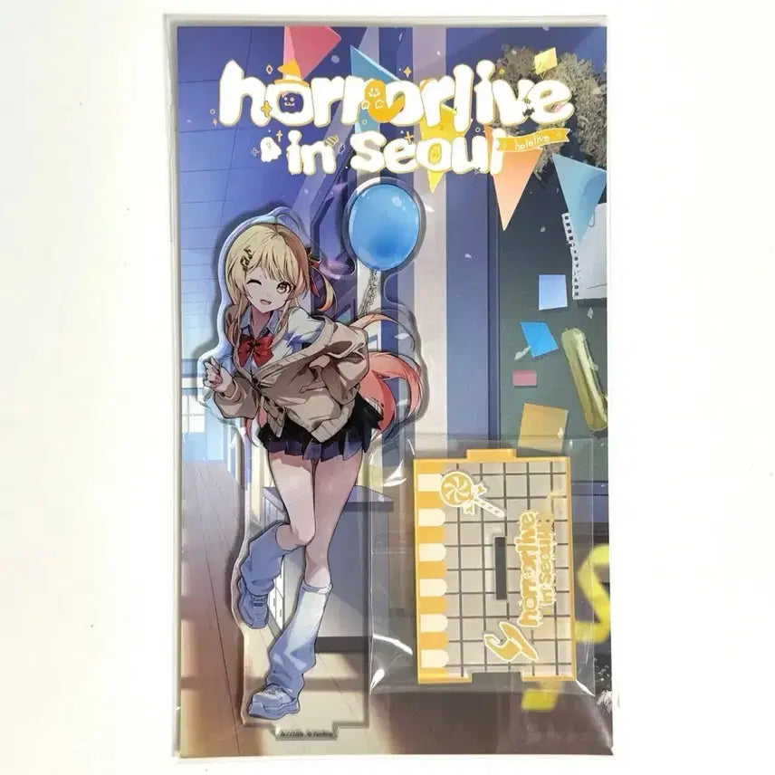 [BUNJANG] Hololive Otonose Kanade Horror Live Uniform Acrylic Stand / 홀로라이브 리글로스 오토노세 카나데 호러라이브 팝업 교복 아크릴 스탠드