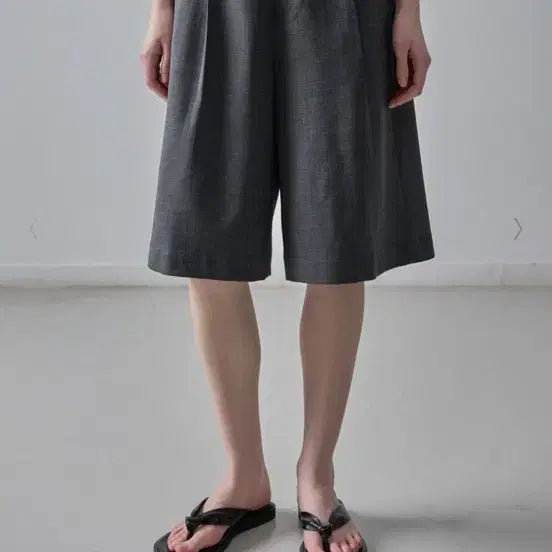 [BUNJANG] Fascad Pattern Bermuda Shorts / 파사드패턴 버뮤다 팬츠