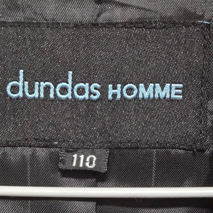 [BUNJANG] Dundas HOMME Black Leather Jacket / Dundas HOMME 검정 가죽 자켓