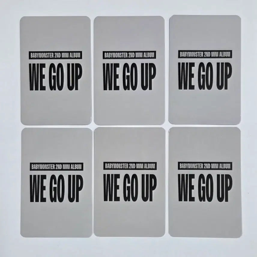 [BUNJANG] BABYMONSTER WE GO UP Ktown4u POB Photocard Set / 베이비몬스터 베몬 WE GO UP 케이타운포유 특전 포카