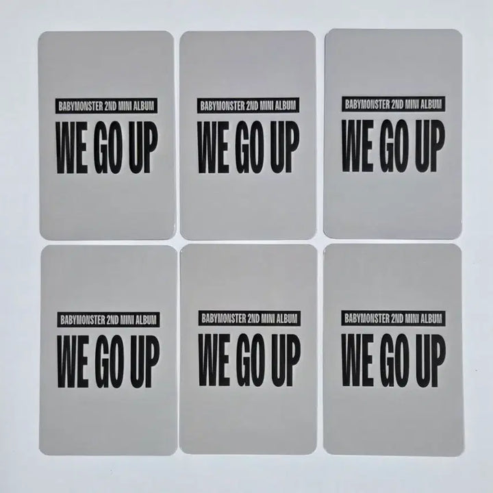 [BUNJANG] BABYMONSTER WE GO UP Ktown4u POB Photocard Set / 베이비몬스터 베몬 WE GO UP 케이타운포유 특전 포카