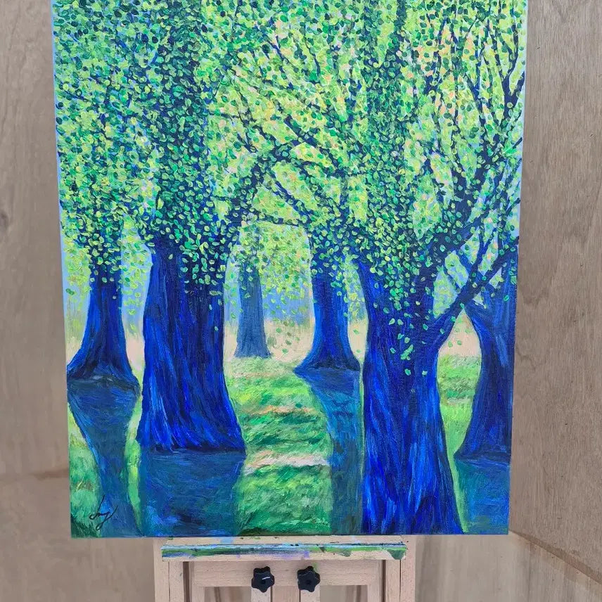 [BUNJANG] Summer Forest Painting / 여름숲