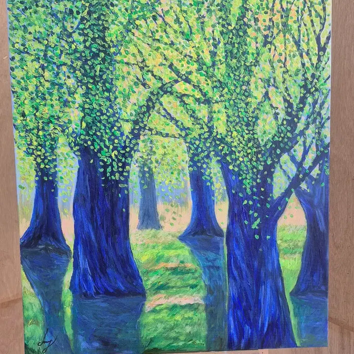 [BUNJANG] Summer Forest Painting / 여름숲
