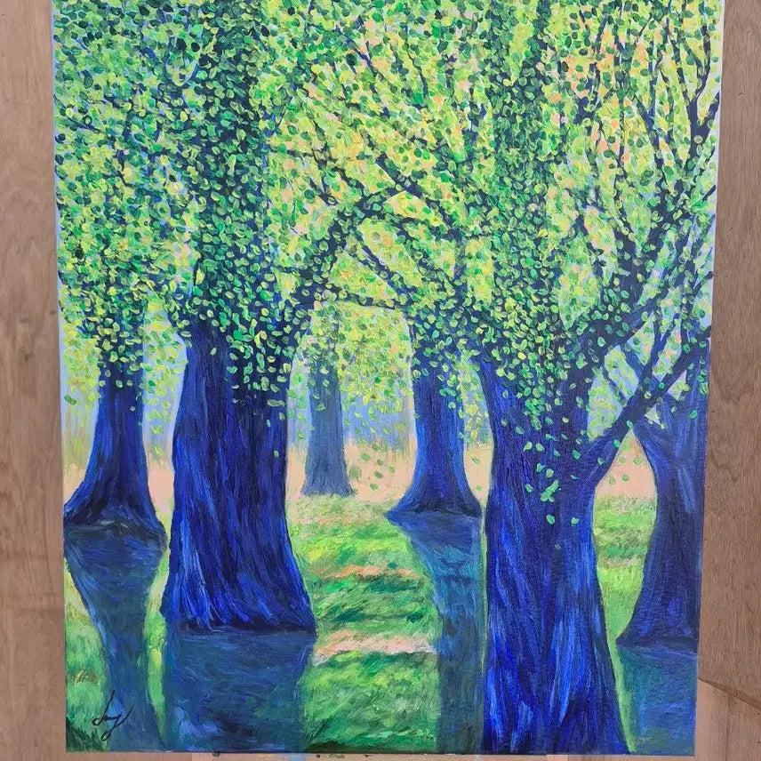 [BUNJANG] Summer Forest Painting / 여름숲