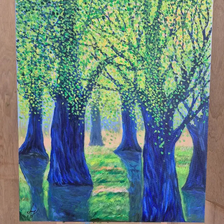 [BUNJANG] Summer Forest Painting / 여름숲