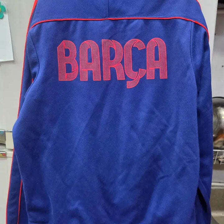 [BUNJANG] Nike FC Barcelona Track Jacket Blue / 나이키 FC 바르셀로나 트랙 자켓 블루
