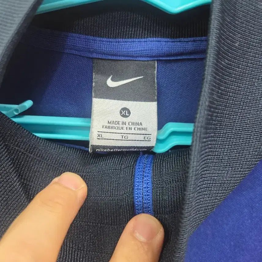[BUNJANG] Nike FC Barcelona Track Jacket Blue / 나이키 FC 바르셀로나 트랙 자켓 블루
