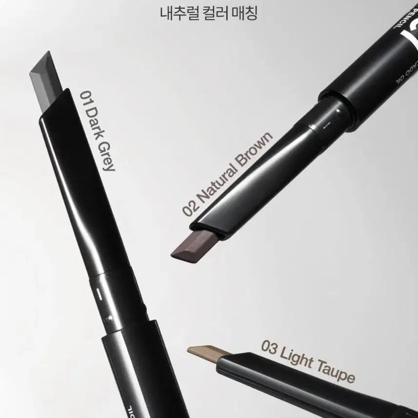 [BUNJANG] Videbichi Perfect Eyebrow Pencil (Dark Grey, Brown, Taupe) - Sealed / 미개봉)비디비치 퍼펙트 아이브로우 펜슬(01다크그레이/02브라운/03토프