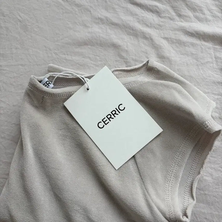 [BUNJANG] SERIC Velvet Raglan Top - Light Gray / 세릭 velvet raglen top /Light gray
