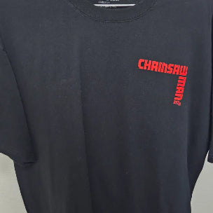 [BUNJANG] Chainsaw Man Hongdae Pop-Up T-Shirt / 체인소맨 홍대팝업 티셔츠