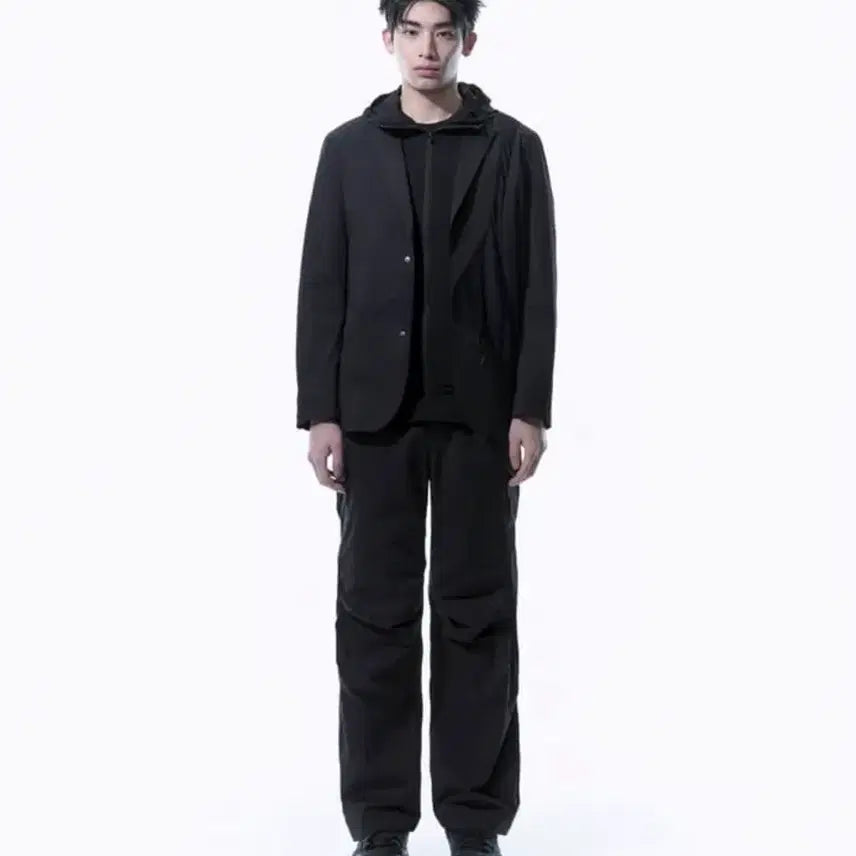 [BUNJANG] Sansan Gear Mesh Blazer Black / [2] 산산기어 메쉬 블레이저 블랙