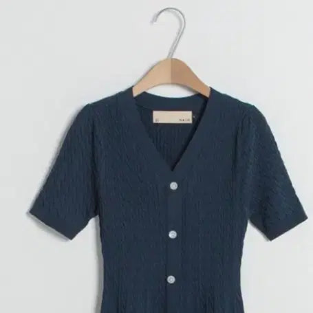 [BUNJANG] Atelier Nain Navy Knit Dress / 아뜰리에 나인 네이비 니트 원피스