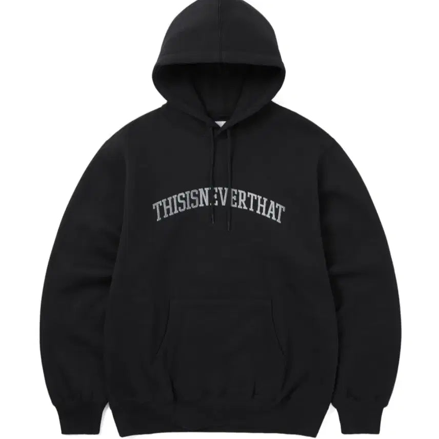 [BUNJANG] thisisneverthat Arch-Logo Hoodie Black / [상태좋음] 디스이즈네버댓 후드티 Black